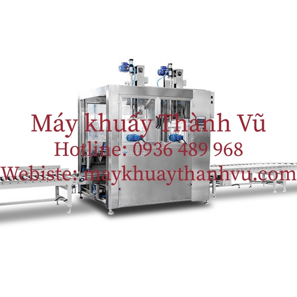 Máy chiết rót đóng thùng tự động